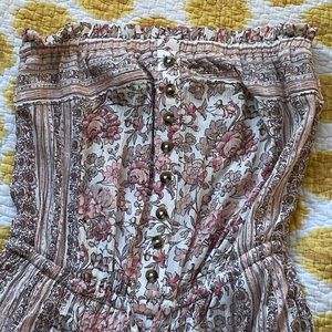 american eagle tube top jumpsuit